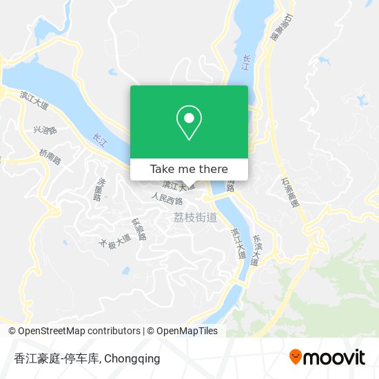 香江豪庭-停车库 map