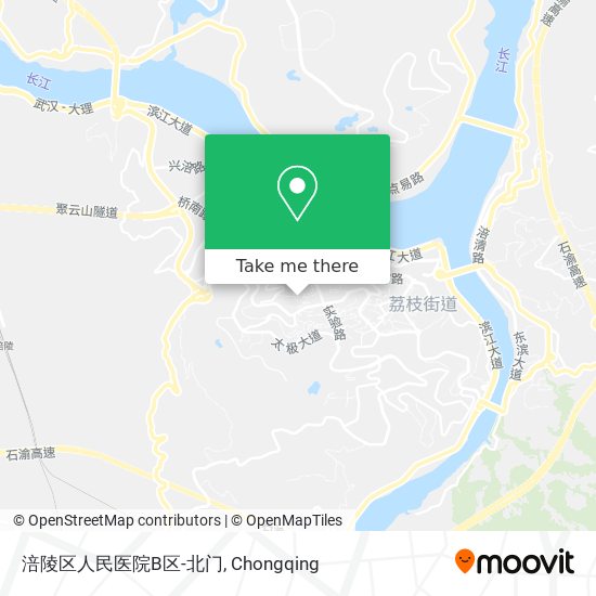 涪陵区人民医院B区-北门 map