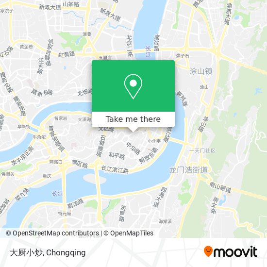 大厨小炒 map