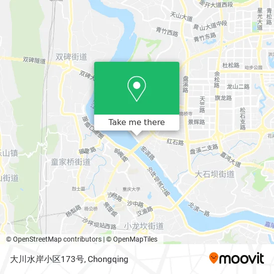 大川水岸小区173号 map