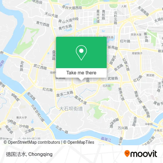 德国洁水 map