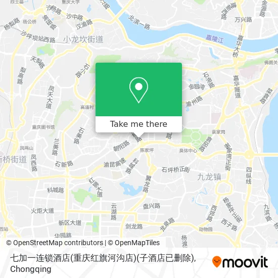 七加一连锁酒店(重庆红旗河沟店)(子酒店已删除) map