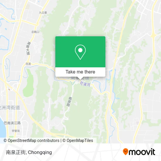 南泉正街 map