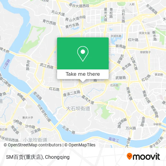 SM百货(重庆店) map