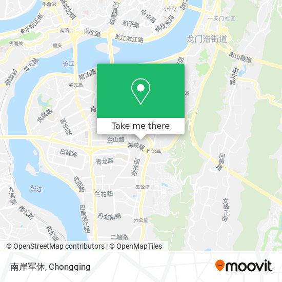 南岸军休 map