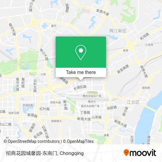 招商花园城馨园-东南门 map