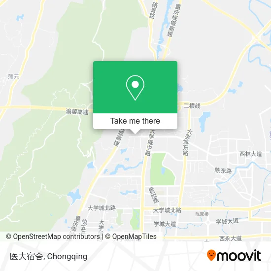 医大宿舍 map