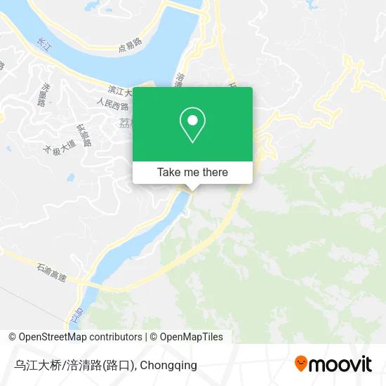 乌江大桥/涪清路(路口) map