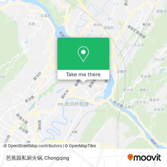 芭蕉园私厨火锅 map