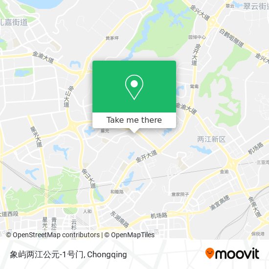 象屿两江公元-1号门 map