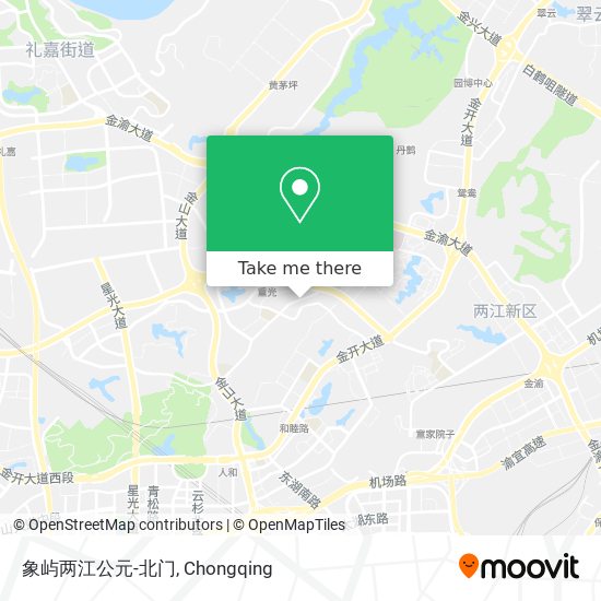 象屿两江公元-北门 map