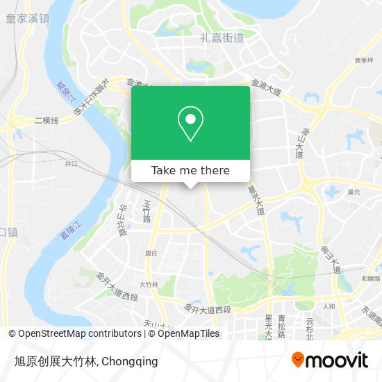 旭原创展大竹林 map