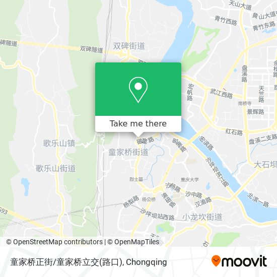 童家桥正街/童家桥立交(路口) map