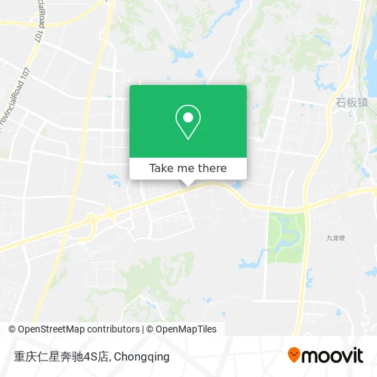 重庆仁星奔驰4S店 map