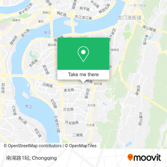 南湖路1站 map