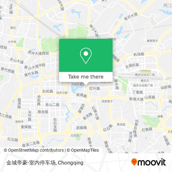 金城帝豪-室内停车场 map