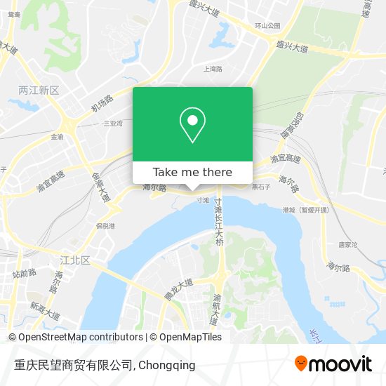 重庆民望商贸有限公司 map