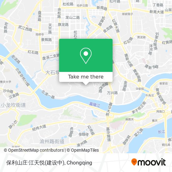 保利山庄·江天悦(建设中) map