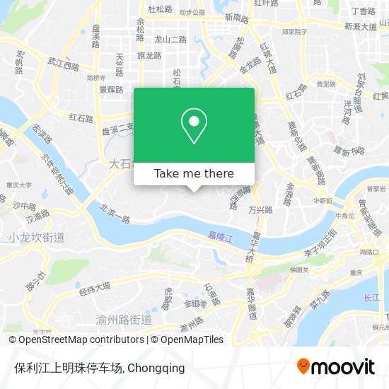 保利江上明珠停车场 map