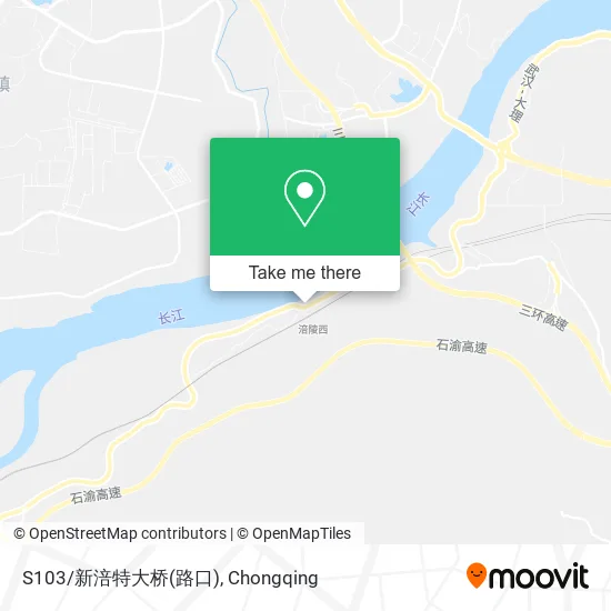 S103/新涪特大桥(路口) map