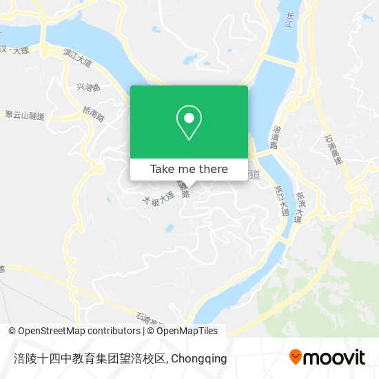 涪陵十四中教育集团望涪校区 map