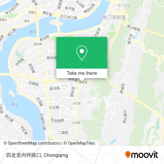 四龙里内环路口 map