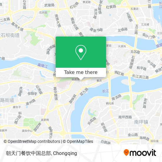 朝天门餐饮中国总部 map