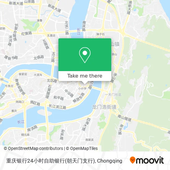 重庆银行24小时自助银行(朝天门支行) map