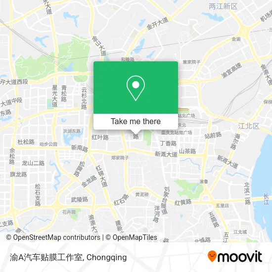渝A汽车贴膜工作室 map