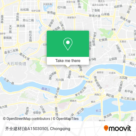 齐全建材(渝A1503050) map