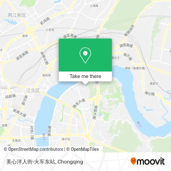 美心洋人街-火车东站 map