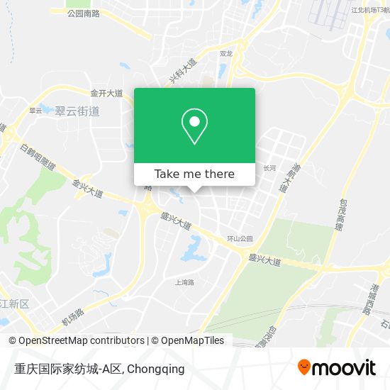 重庆国际家纺城-A区 map