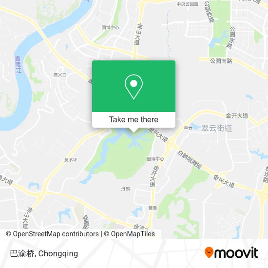 巴渝桥 map