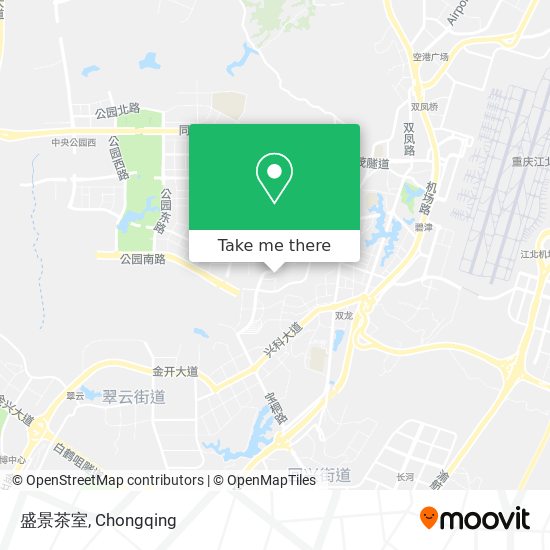 盛景茶室 map