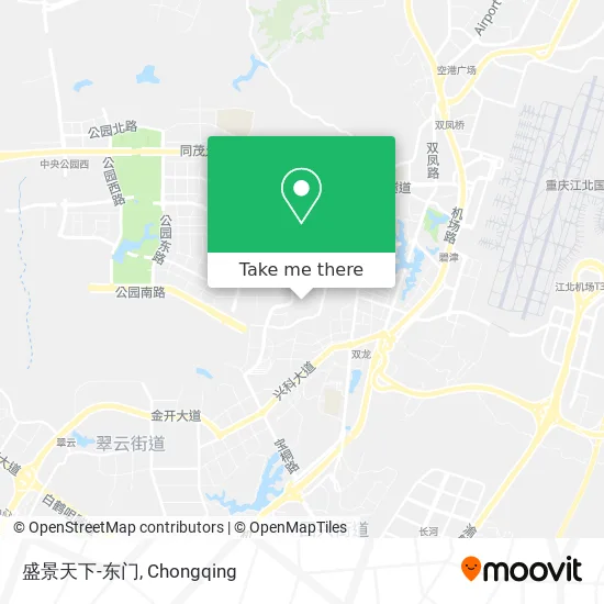 盛景天下-东门 map