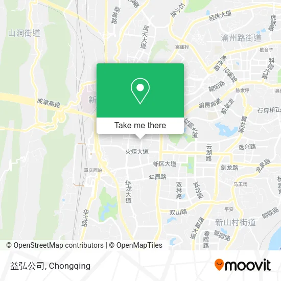 益弘公司 map