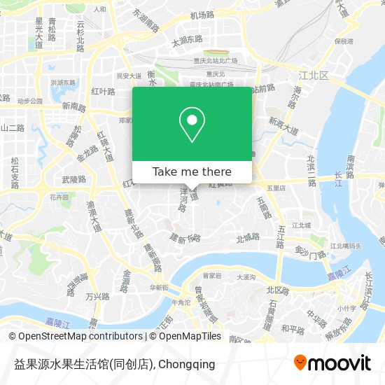 益果源水果生活馆(同创店) map