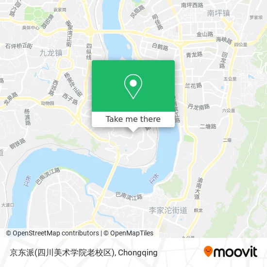 京东派(四川美术学院老校区) map