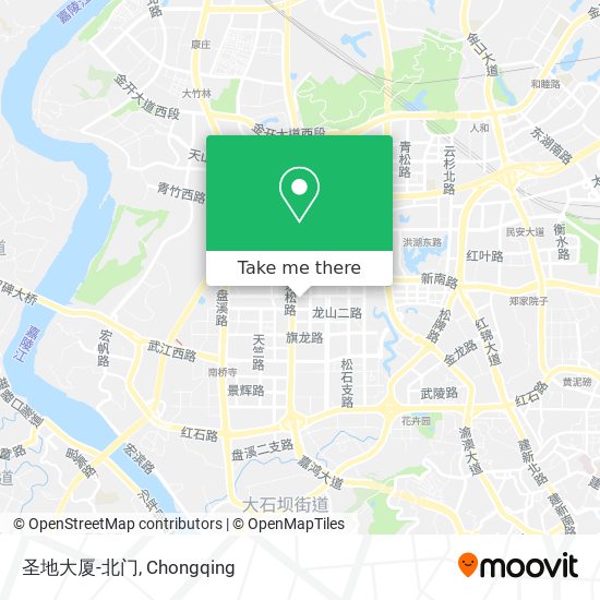 圣地大厦-北门 map
