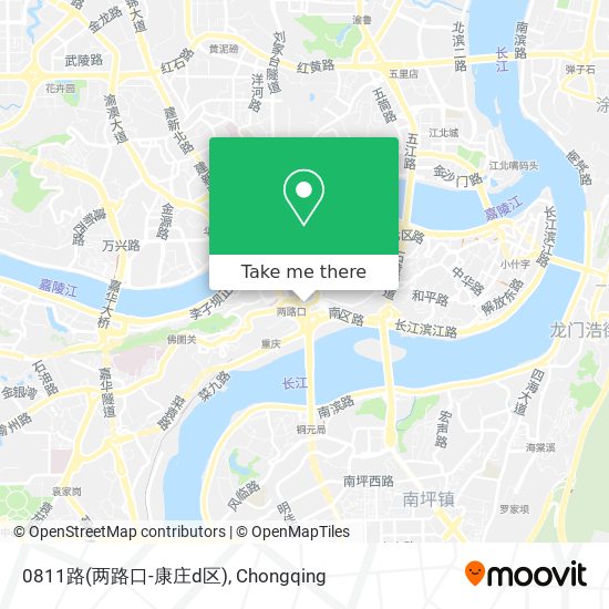 0811路(两路口-康庄d区) map