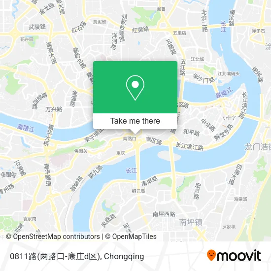 0811路(两路口-康庄d区) map