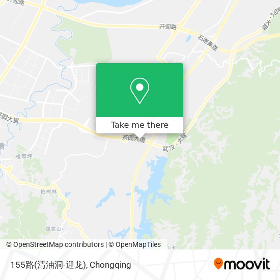 155路(清油洞-迎龙) map