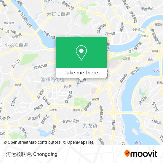 河运校联通 map