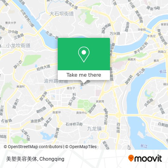 美塑美容美体 map