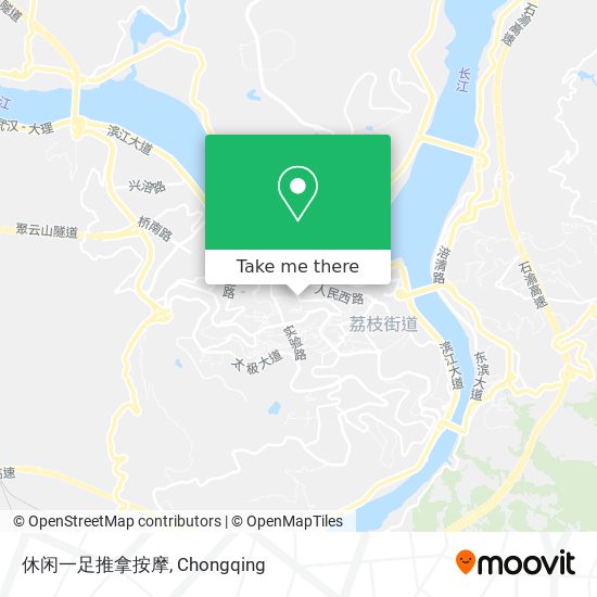 休闲一足推拿按摩 map