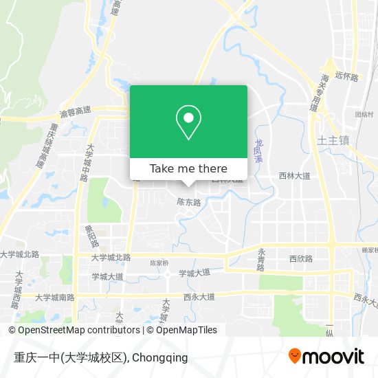 重庆一中(大学城校区) map