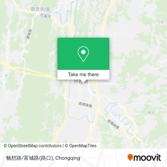 畅想路/富城路(路口) map