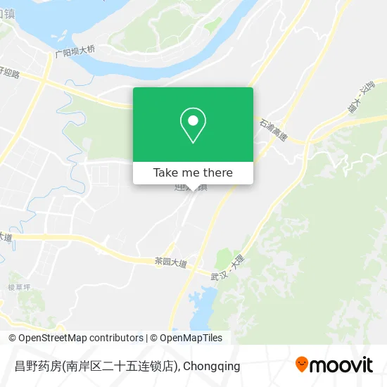 昌野药房(南岸区二十五连锁店) map