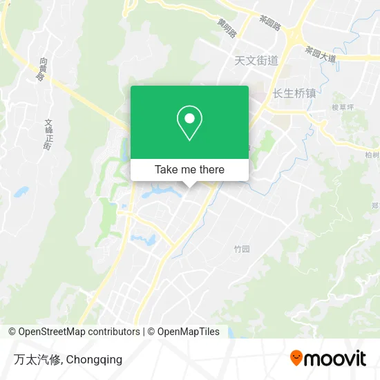 万太汽修 map