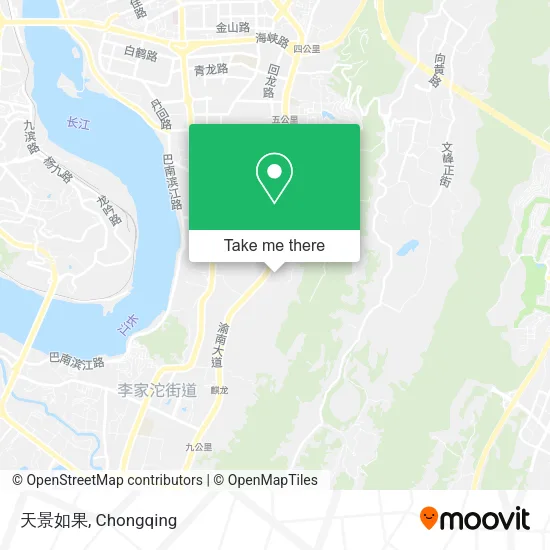 天景如果 map